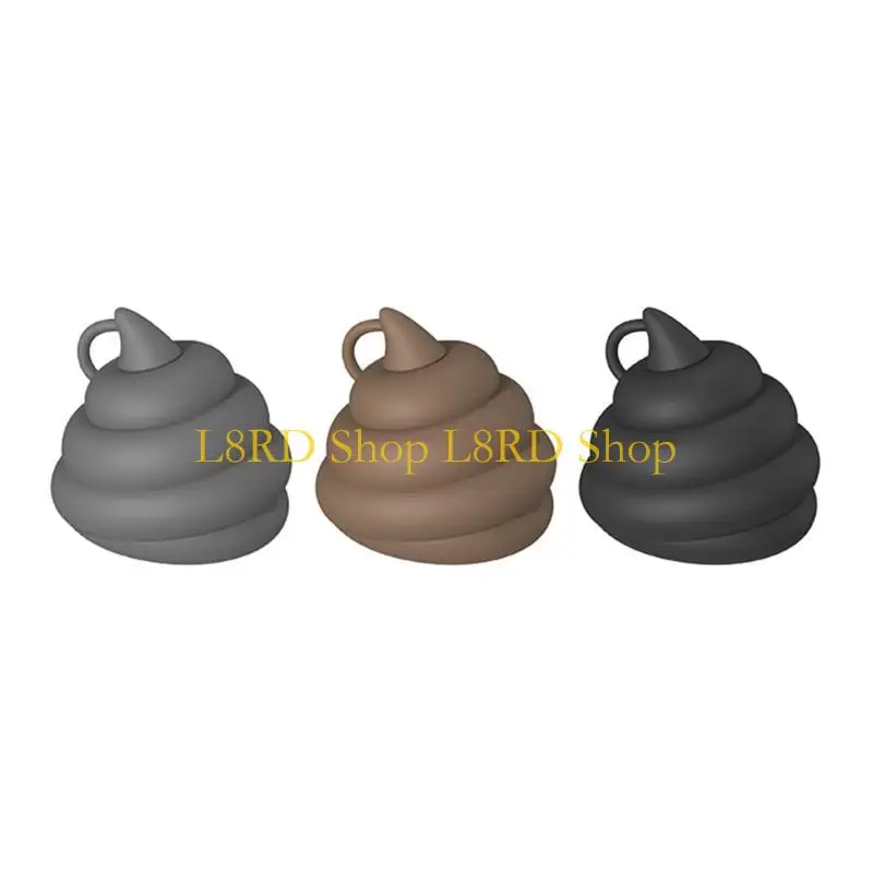 L8rd pooping معجون الأسنان قبعات موزع معجون أسنان مضحك معجون أسنان قابل لإعادة الاستخدام
