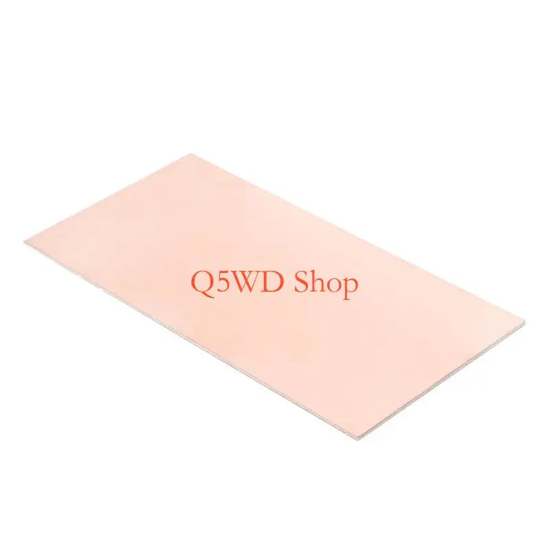 Q5WD 10pcs 1.5mm Double side Brass  Clads Laminate Board Electronic Project Board for DIY Projects & Electronic Prototyping