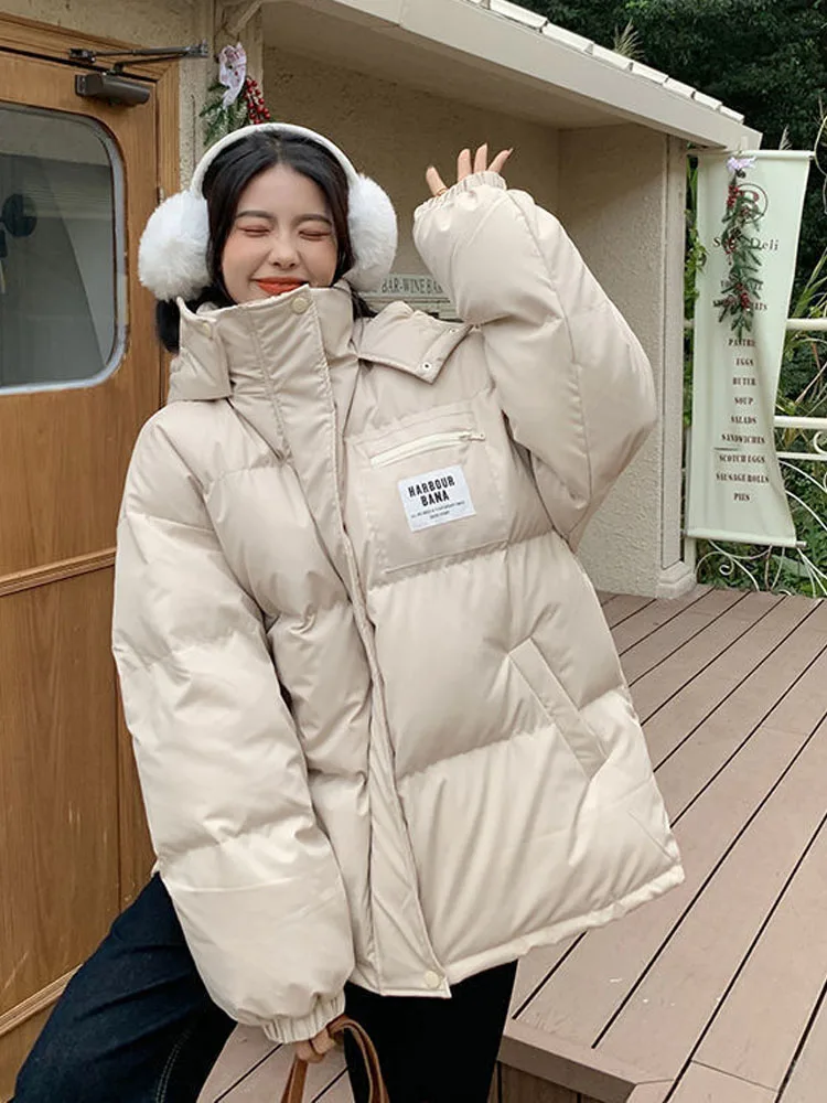 

Puffer Parkas Biker Womens Wide Broad Expansive Spacious Roomy Ample Commodious Extensive Generous Large Substantial Full Ladies