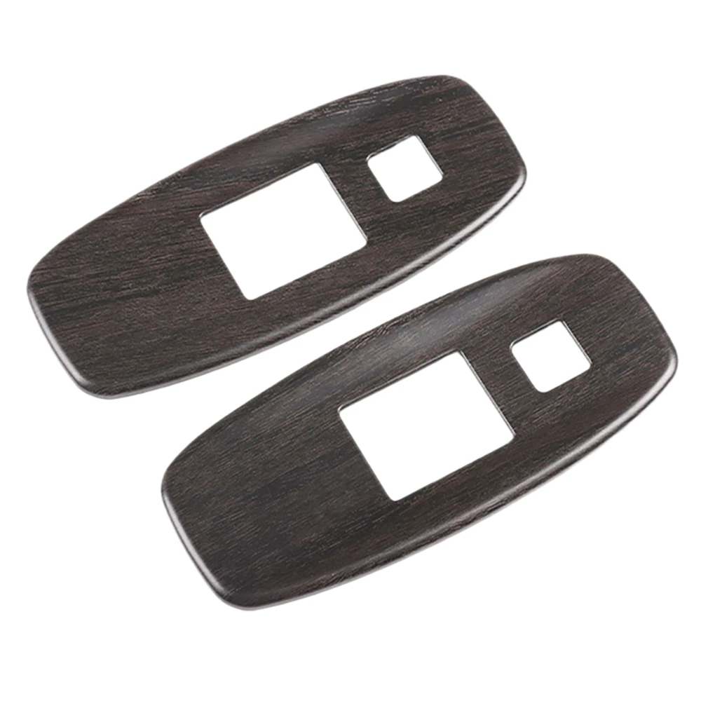 Car Oak Wood Grain Seat Back USB Port Panel Frame Trim for Land Rover Defender 90 110 2020-2021