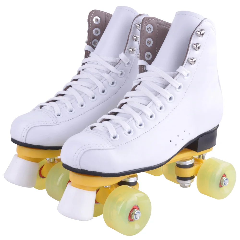 

In Stock 4 PU LED Flashing Wheels Indoor Outdoor Kids Adults High Quality Quad Roller Electric Skates