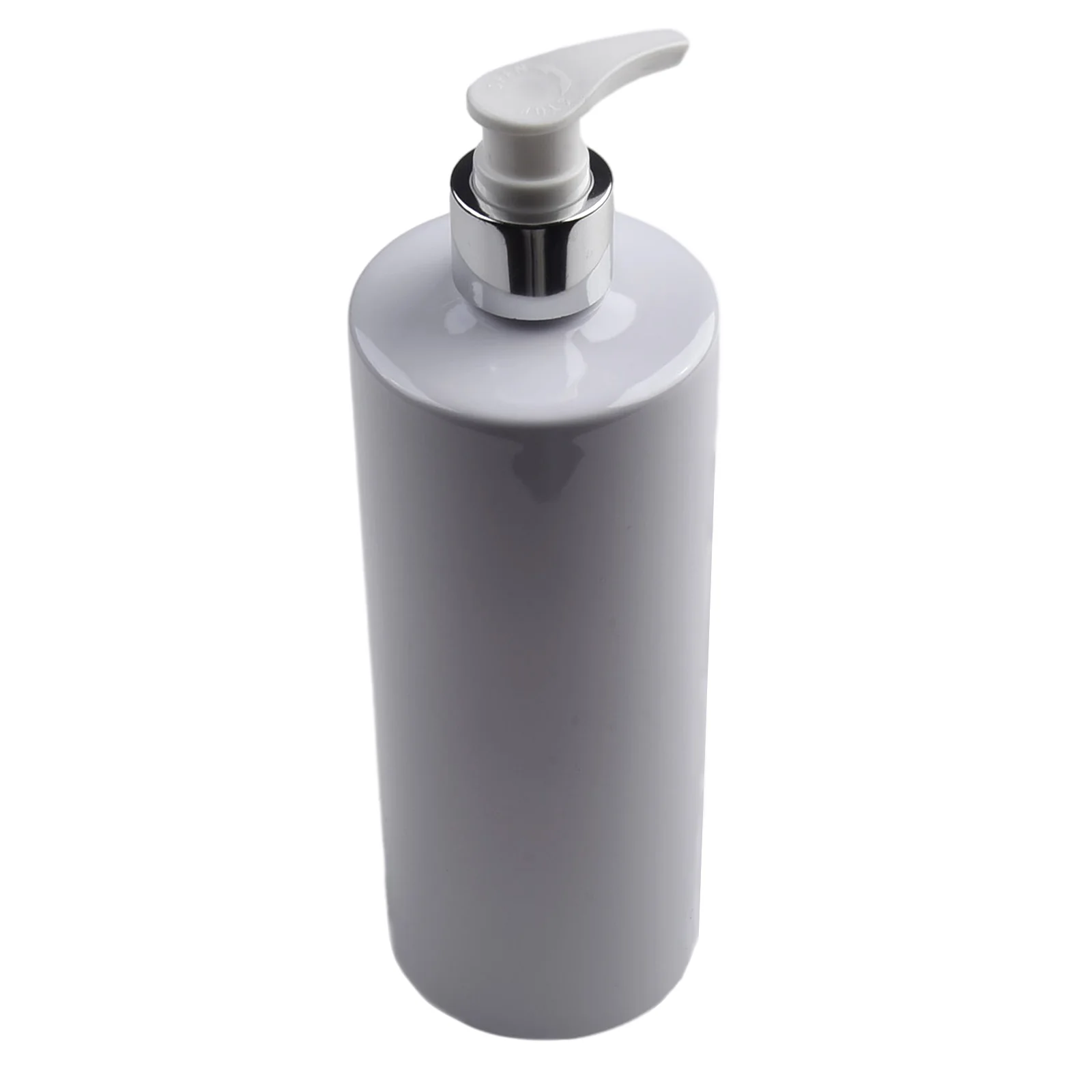 New Practical Empty Pump Bottles Lotion Pump Suitable For Storing Shampoo White 500ML PET Perfect For Bathroom