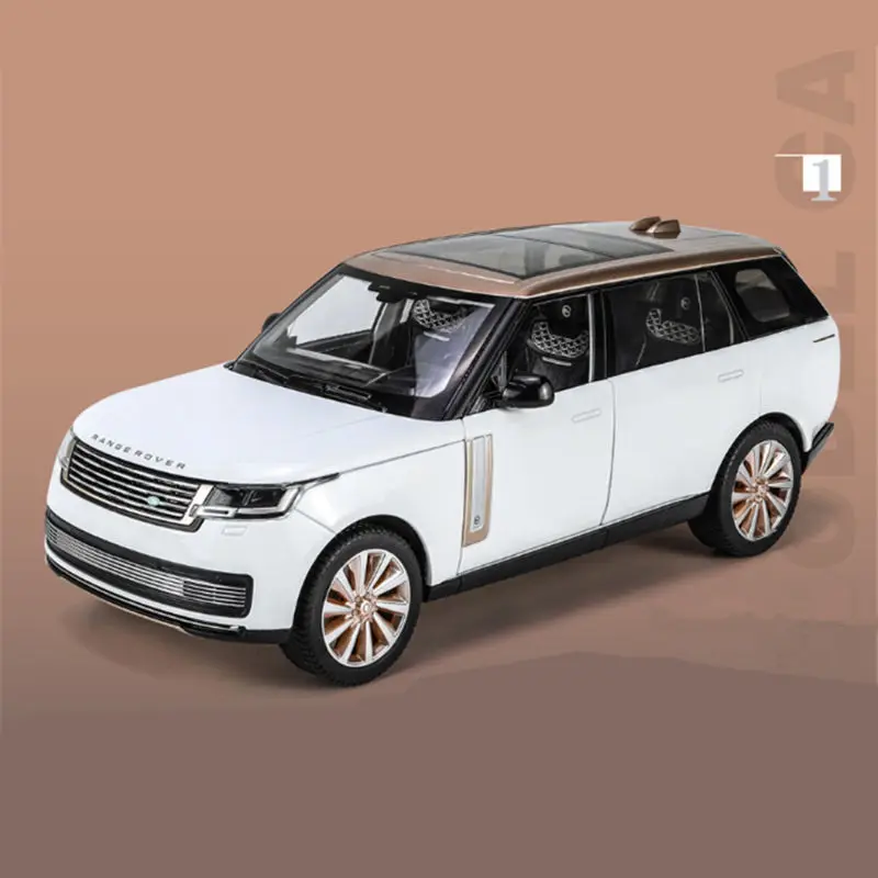 XMD 1/18 Land Range Rover Legierung Auto Modell Druckguss Metall Offroad-Fahrzeuge Auto Modell Sound Licht Simulation Sammlung Kinder Spielzeug Geschenk 9
