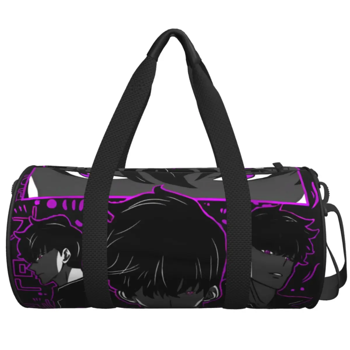 

Hot Anime Sung Jin Woo Sports Bags Solos L-Levelings Luggage Gym Bag Large Capacity Handbags Men Women Outdoor Fitness Bag