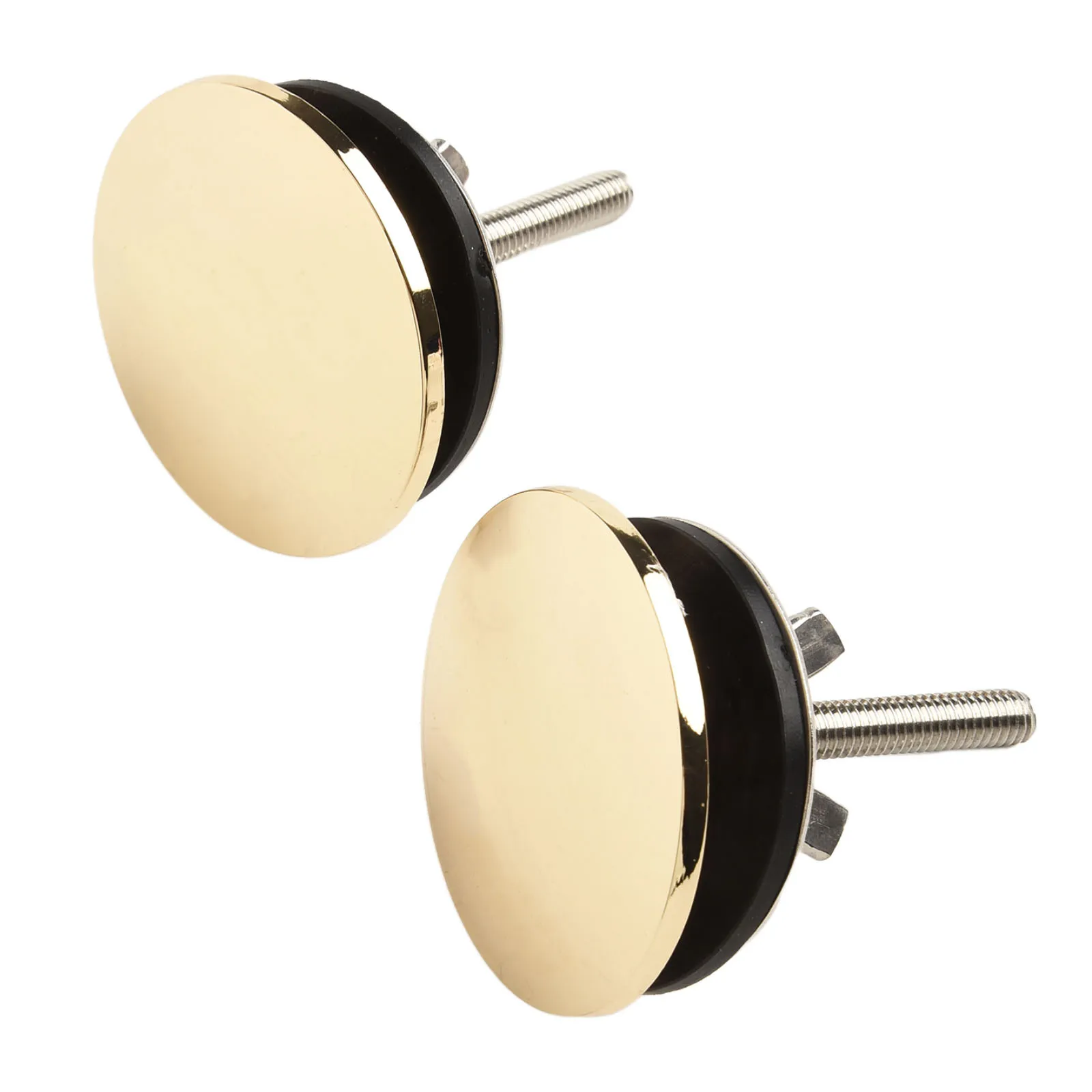 

Easy to Install Kitchen Sink Faucet Hole Cover Keep Your Kitchen Clean and Avoid Leaks 2PCS Stainless Steel Set