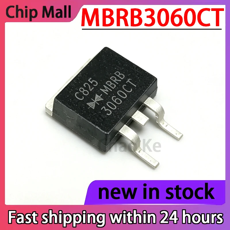 5PCS MBRB3060CT TO-263 SMD 60V 30A Schottky Diode