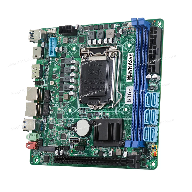 

B365 NAS Black Synology FNOS FlyCow ITX Материнская плата Промышленное управление Компьютерное программное обеспечение Маршрутизация Сервер хранения NAS