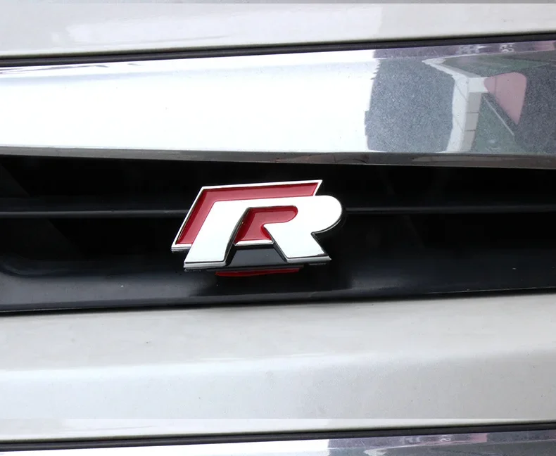 New 3D Metal Sport Sticker Badge Body Sticker For Volkswagen Golf R Rline Tiguan Touareg Polo GTI CC Passat r36 Scirocco - view 3