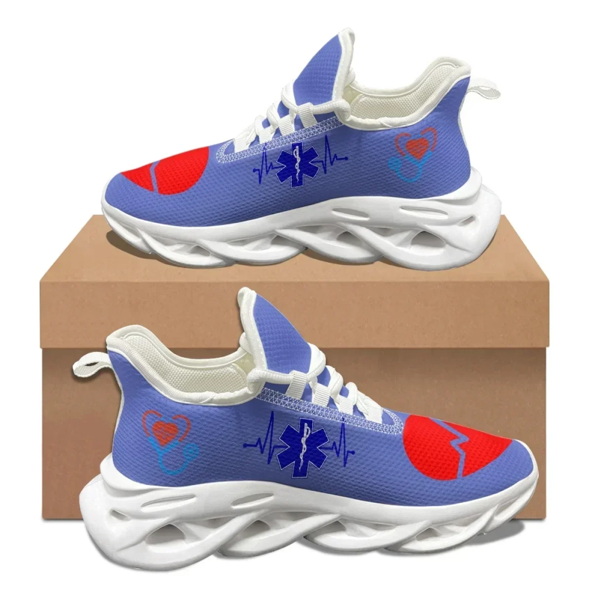 

Summer Comfortable Lace-Up Running Shoes Non-slip Breathable Women Sneakers Teens Students Dirty-Resistant Running Shoes 2023