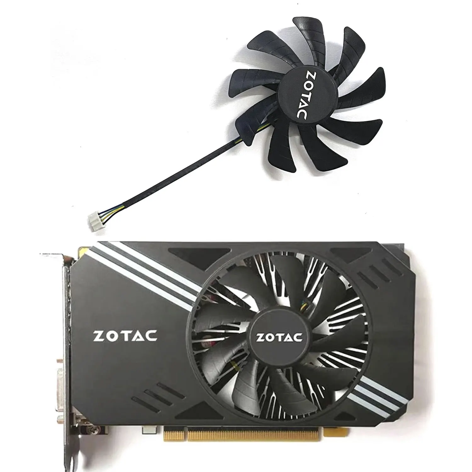 T 129215 SH GA92S2U 4PIN 85MM Wentylator radiatora ZOTAC GTX 1060 960 950 GTX1060 3GB ITX Mini Wentylator karty graficznej Tick