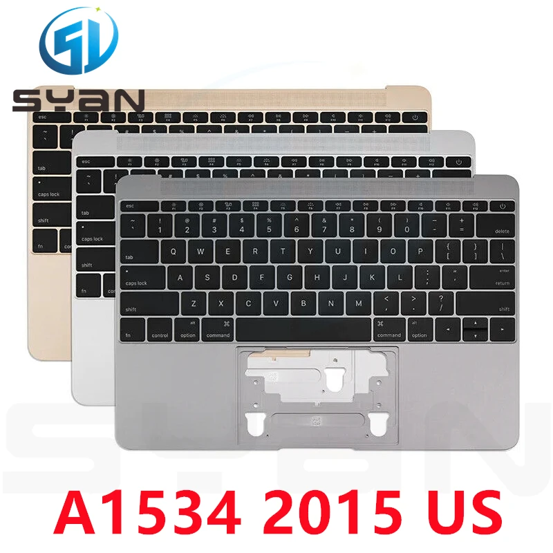 

A1534 Topcase с клавиатурой для MacBook Air 12 дюймов A1534 Ealy 2015 EMC 2746 MF855 MF865