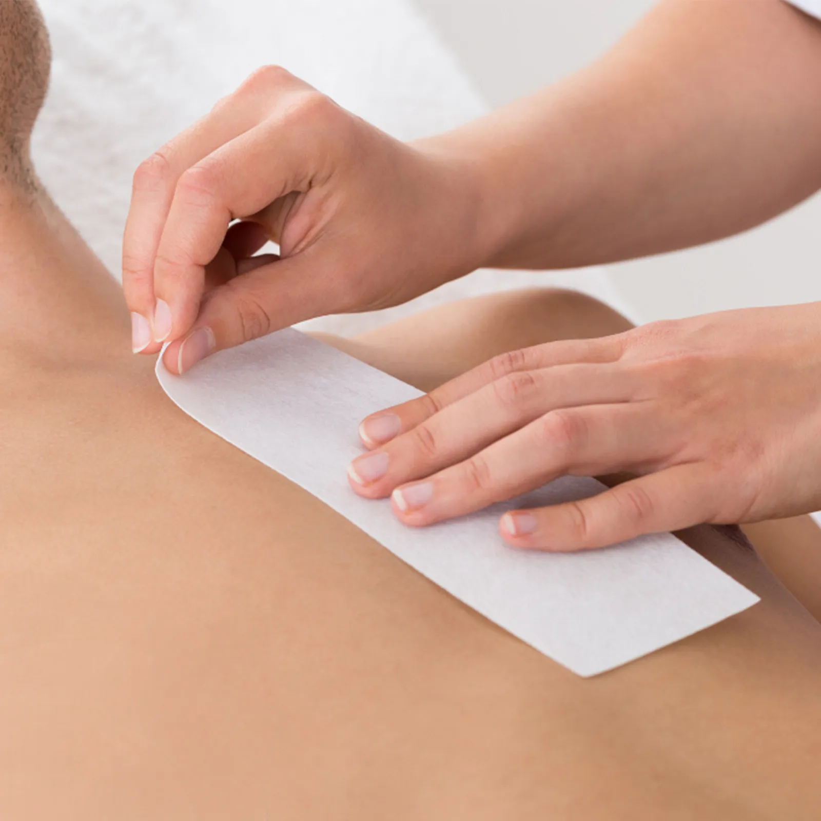 

200 шт. нетканых восковых полосок для депиляции, мягкие и гибкие, для тела, рук, ног, унисекс