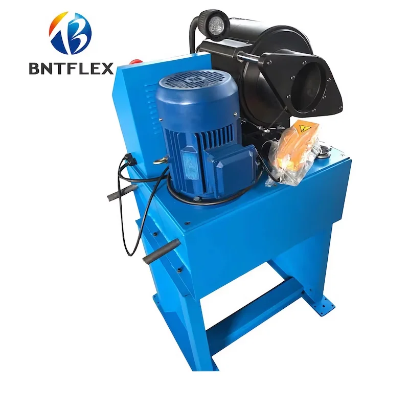 2" 6SP single phase 220v BNT-32D Foot pedal operation hydraulic hose press fitting tool with quick change tool and dies base