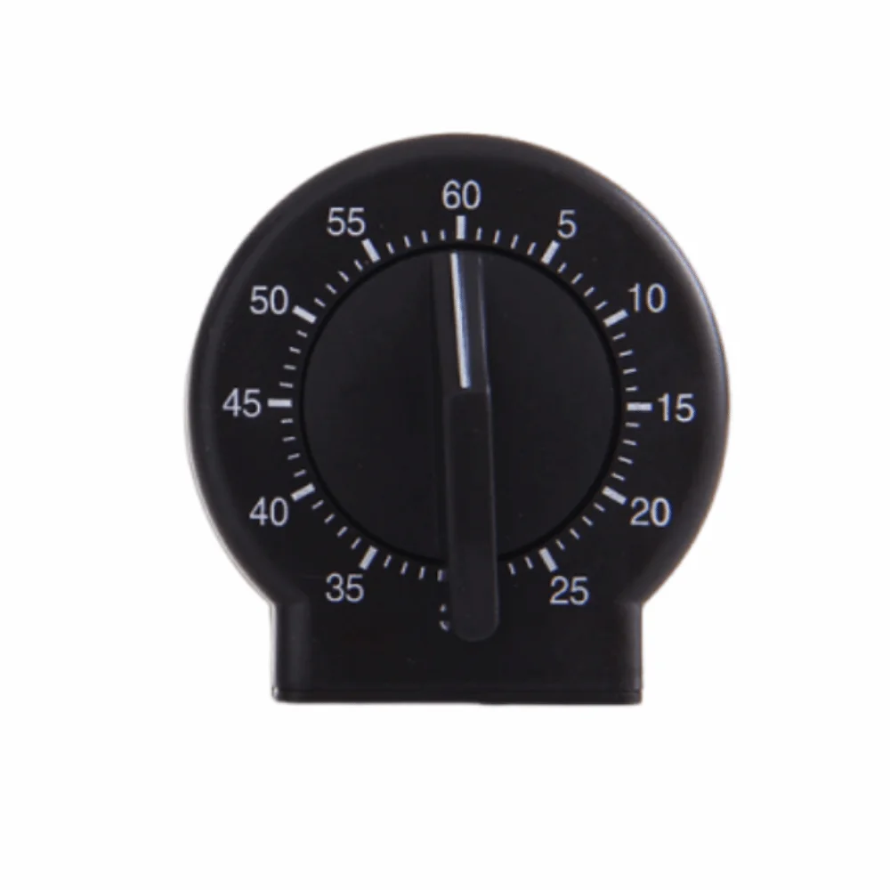 Loud Sound Mechanical Timer 60 Minute Round Kitchen Timer Lightweight Manual Operation Cooking Timer Frying Egg
