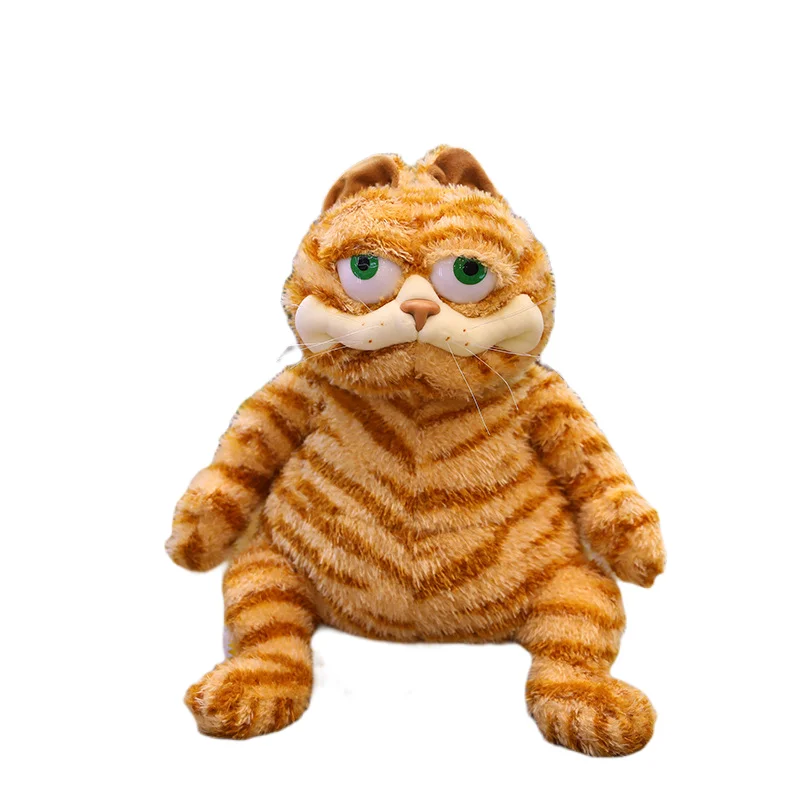 Cartoon Animation Garfield Cute Creative Cat Plush Stuffed Doll Children\'s Comfort Toys Home Furnishings Gifts for Boys Girls