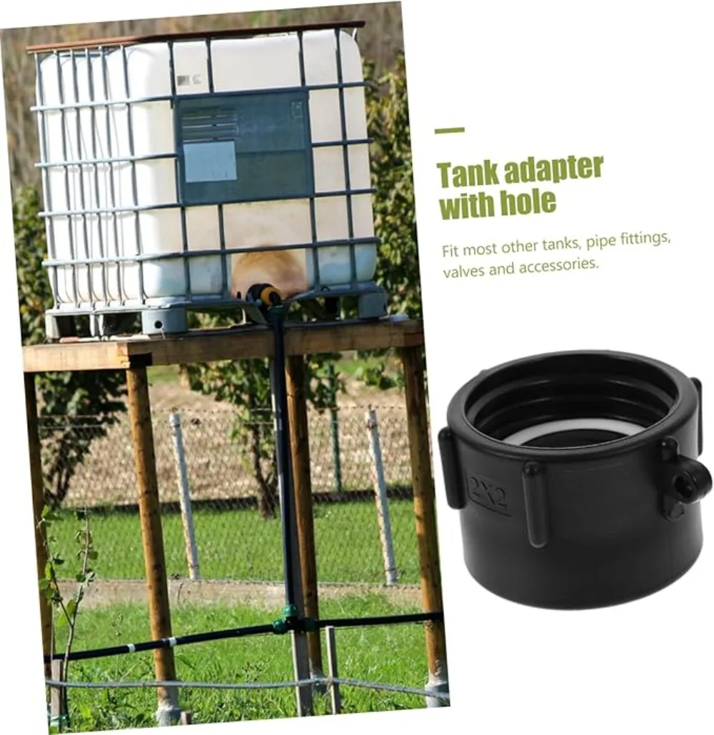 IBC Tank Adapter S60 X 1' 1.5 2' 63/75/80/100mm Thread Connector Ton Barrel Connect 1000 Liter IBC Tank Fitting