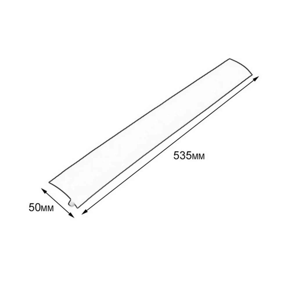 

2pcs Anti-Oil Gap Strip Kitchen Stove Counter High Temp Resistant Fingerprint Proof Oven Gap Filler Cover Sturdy Range Protector