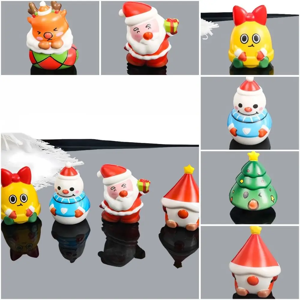 Santa Clause Christmas Squeeze Toys Sensory Toys Fidget Christmas Tree Toy Cartoon Christmas Tree Santa Clause Fidget Toy