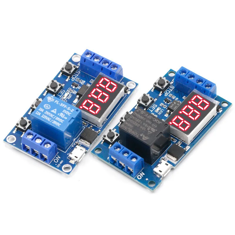 Relay Module Switch Trigger Time Delay Circuit Timer Cycle Adjustable 828 Promotion
