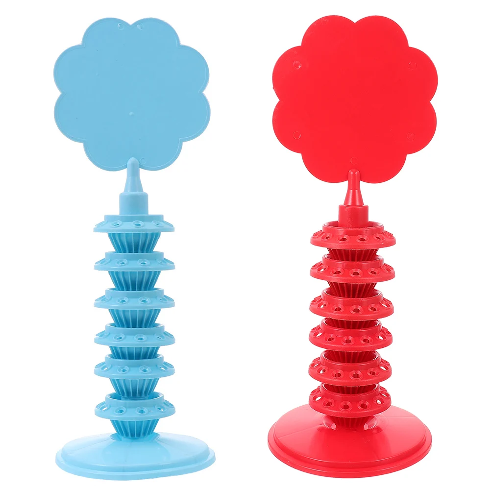 

2Pcs Rack Height Adjustable Lollipop Accessories PP Material Lollipop St TableTop Suckers Holder TowerShaped