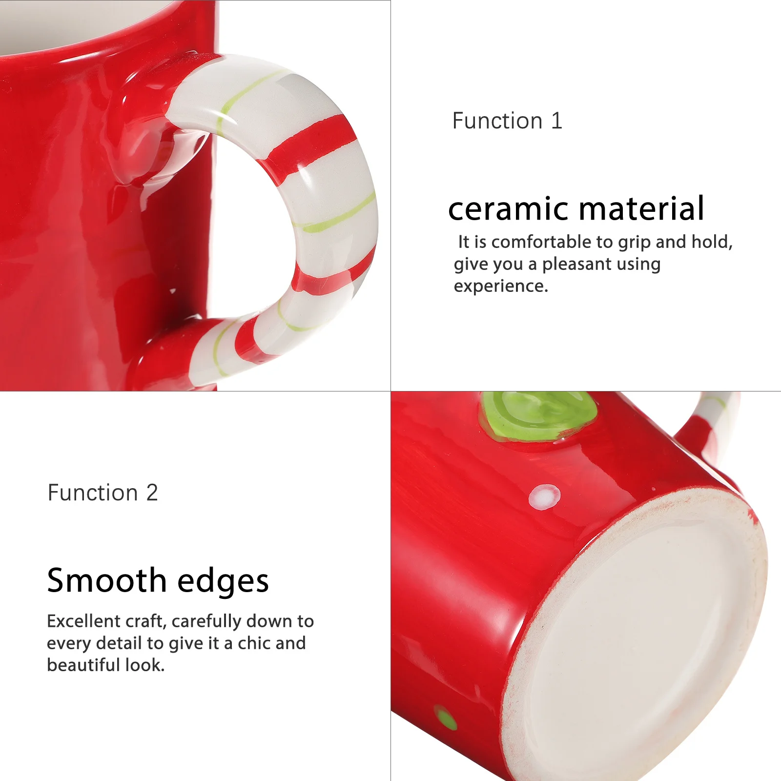 

Amosfun Christmas Mug Santa Goblet Cup Stainless Steel Red Party Tableware Wine Glass Holiday Drinking Cup Festive Xmas Gift