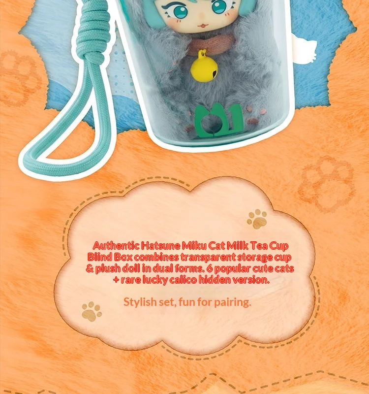 Echte TOPTOY Hatsune Miku Milchtee-Tassen-Serie Puppe Blind Box Kawaii Anime Figur Sammlerstück Spielzeug Deko Ornament Weihnachtsgeschenk – Detail 5