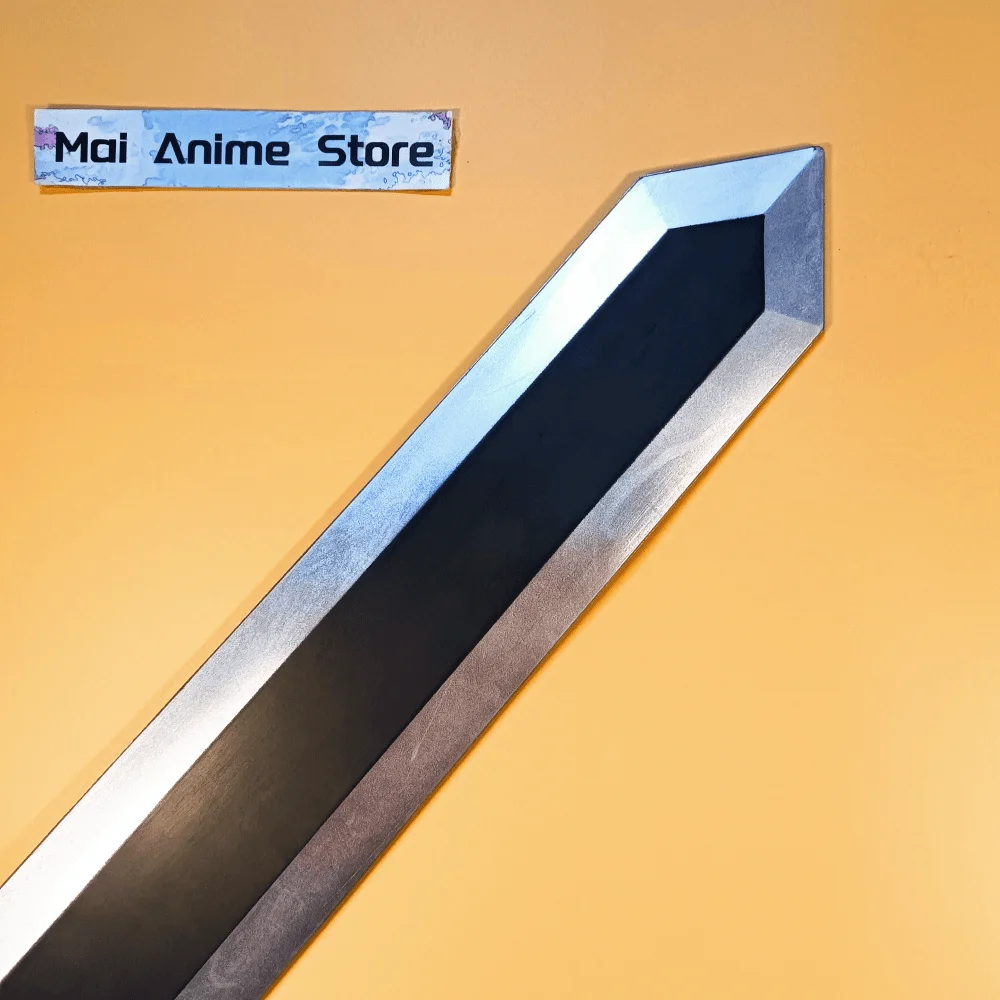 100 سنتيمتر Berserk كاتانا الحجم الحقيقي كاتانا الأصلي الساموراي صابر الشجاعة الكبيرة التنين أنيمي تأثيري الدعامة النينجا سكين لعبة غير حادة هدية