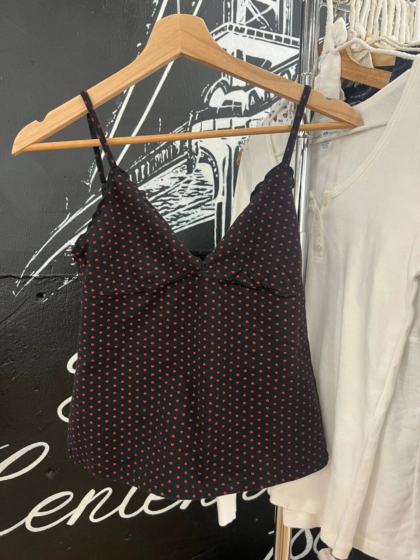 

Red Floral Black Slim Tank Top Women Summer Fungus Trim Sexy V-neck Backless Camisole Vintage Sweet Cute Sleeveless Crop Top Y2k