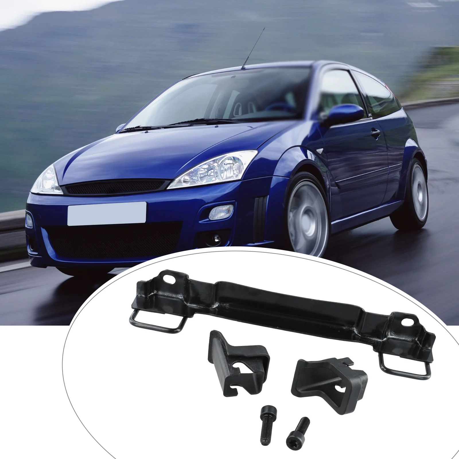 

Комплект IsoFix для Ford Focus 2005-2010, прямая установка, черный, для защиты автомобильных сидений