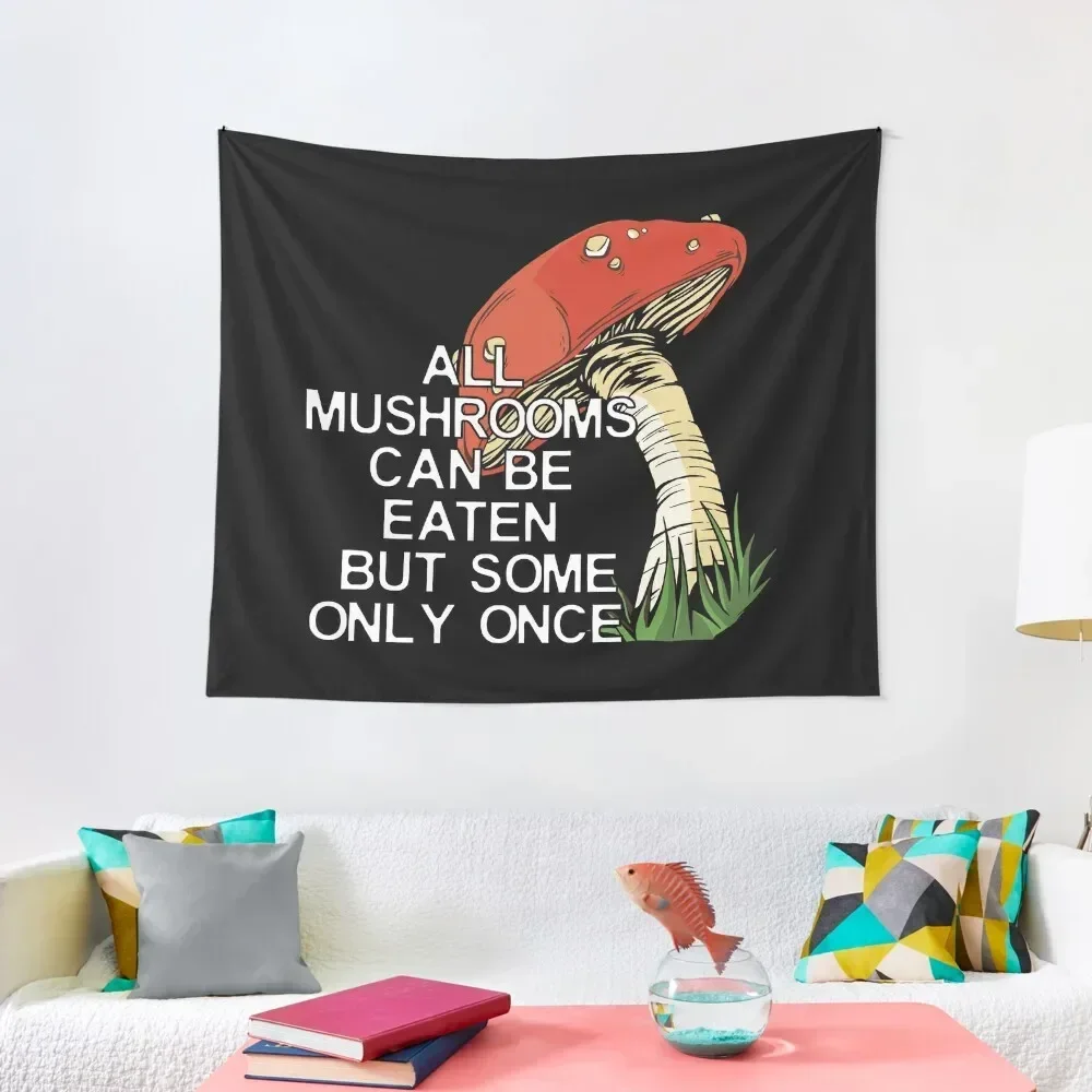 

Funny mushroom design. Tapestry Christmas Decoration Decoration Room Home Decor Aesthetic Tapestry