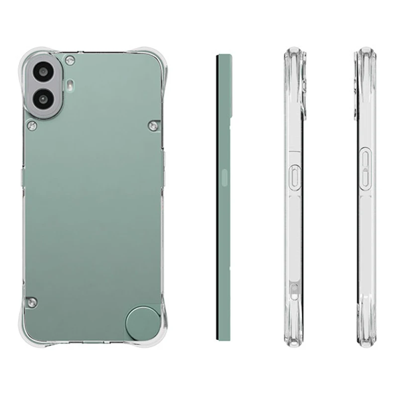 

Nothing Phone CMF Phone 1 Case Air Cushion Shockproof Clear Airbag Silicone TPU Back Cover Case for Nothing Phone CMF Phone One
