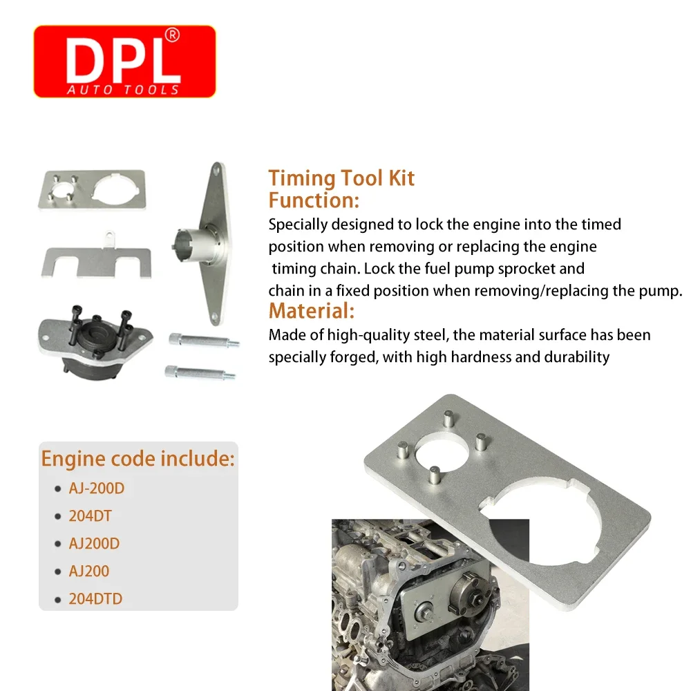 Motornockenwellen-Steuerungssatz, Ersatzsatz für Jaguar Land Rover 2.0T Diesel kompatibel – Detail 3