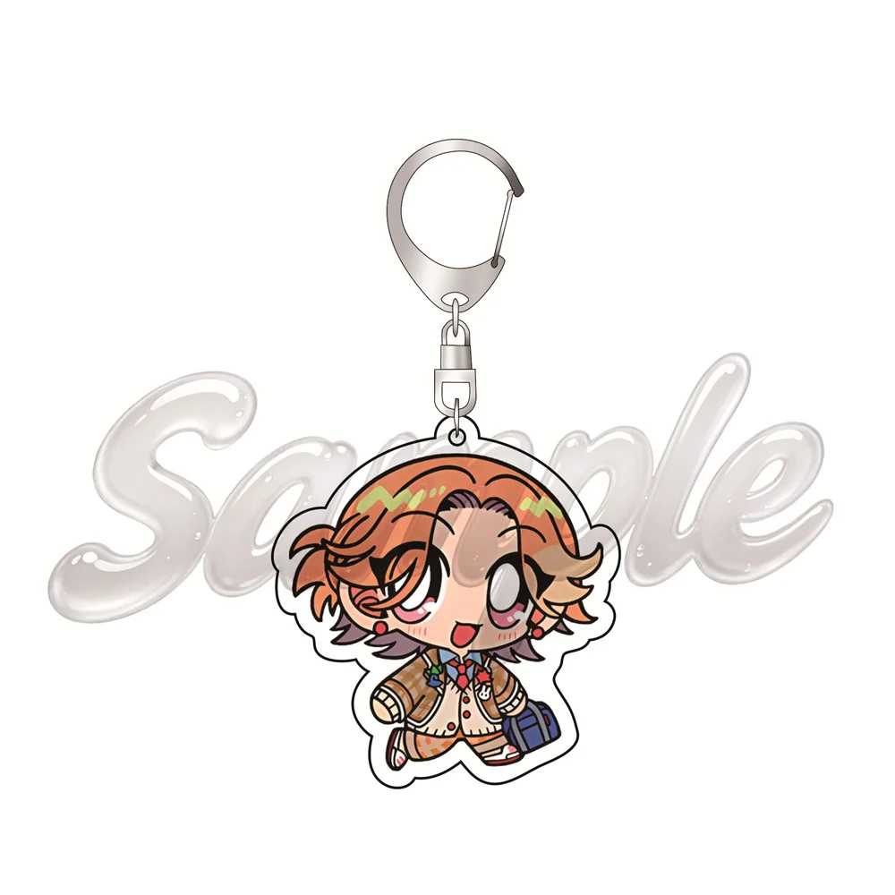 Game Strange Eden 6cm Acrylic Keyrings Backpack Decorations Accessories Decor Gifts Exquisite Products Keychains