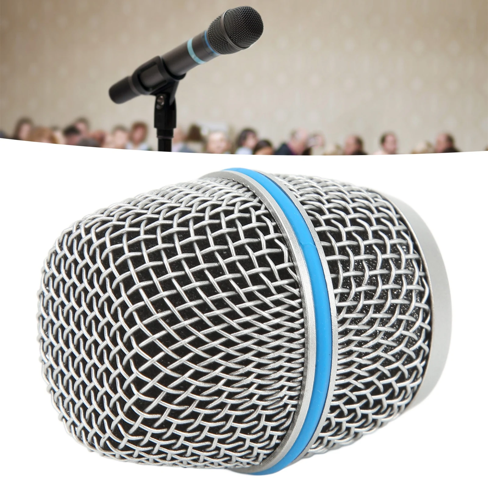 Microphone Ball Head Mesh Gril - Microphone Capsule 评论和价格