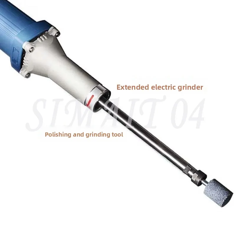 Straight mill,grinding head, polishing machine, electric grinder, extension rod, Dongcheng electric high-power tool