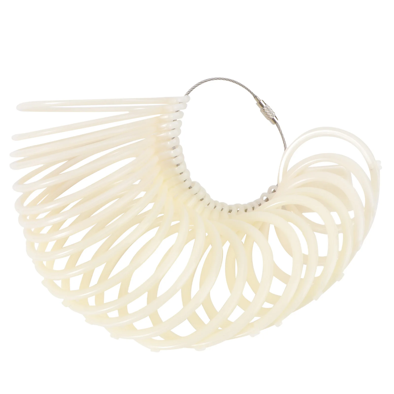 

1pc Plastic Bracelet Measuring Circle 1-23 Diameter Wrist Size Tool Portable Jewelry Accessories Easy Gauges for DIY Shop