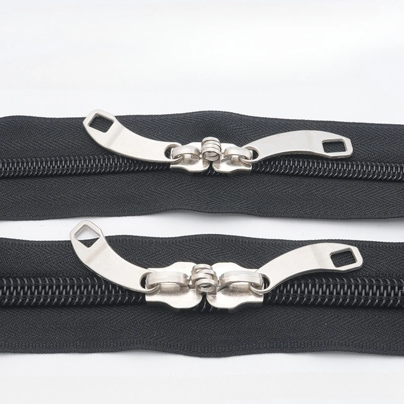 1/2Pair Zipper Puller 5# 8# 10# Metal Zipper Slider Head DIY Clothes Bag Suitcase Accessories For Zip Repair Kits