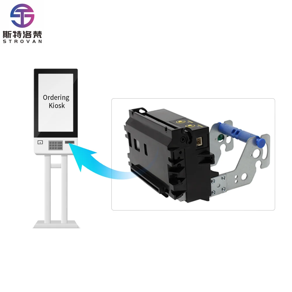 

CASHINO KP-628E 58mm 5-9V 12V Kiosk Thermal Receipt Printer Module for Health Station Kiosk