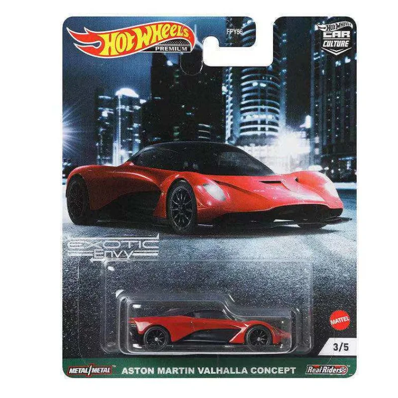 

В наличии: Модель автомобиля Hot Wheels из литого сплава Fpy86, серия Car Culture, спортивный автомобиль Aston Martin Valhalla, игрушка для мальчиков, подарок на праздник