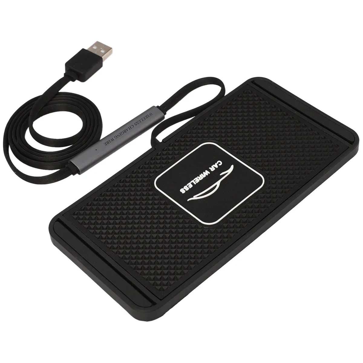 

10X QI Car Wireless Quickly Charger For Iphone 8 XS XR Car Charging Pad For Samsung S10 Dock Station Non-Slip Mat-A74Z
