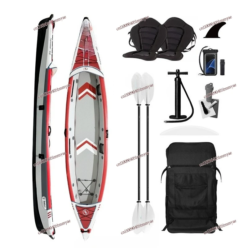 

Water Double Thickened Inflatable Boat Fishing Vessel Drifting Rubber Boat Kayak