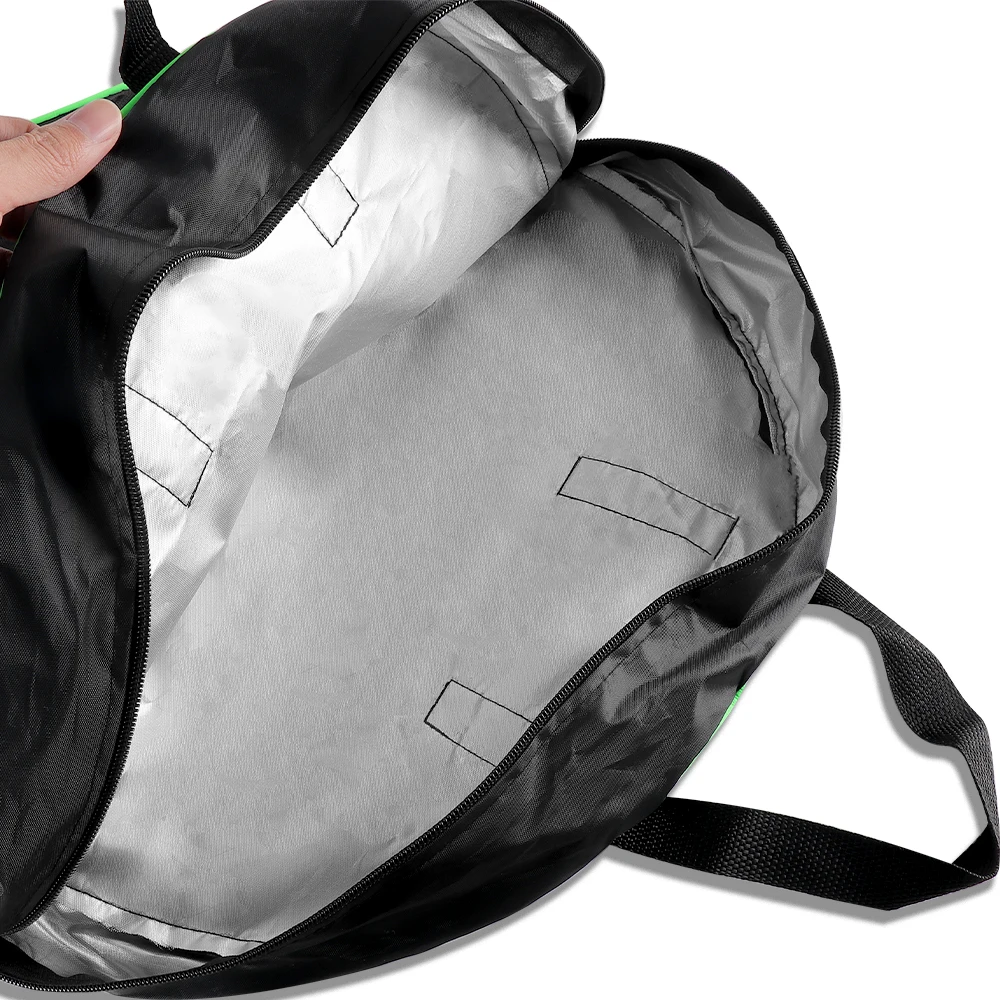 

Electric Vehicles Battery Jumper Cable Bag EV Car Charger Storage Round Bags Oxford Rechargeable Guns Storage Organizer For Auto