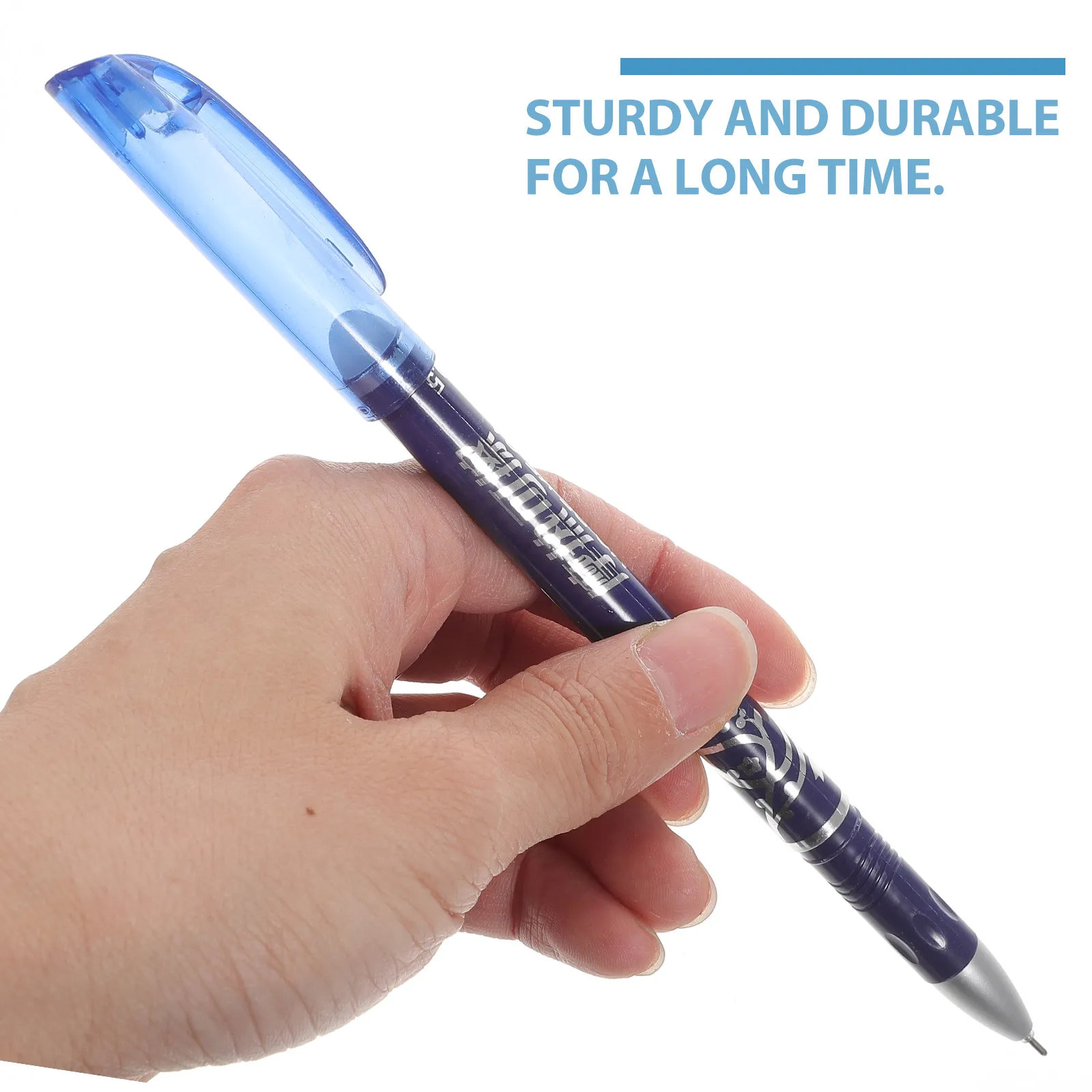 

12Pcs Blue Erasable Pens 0.5mm Fine Point Smooth Writing Quick Dry Erasable Pen Set for Note Taking Journaling Students Office