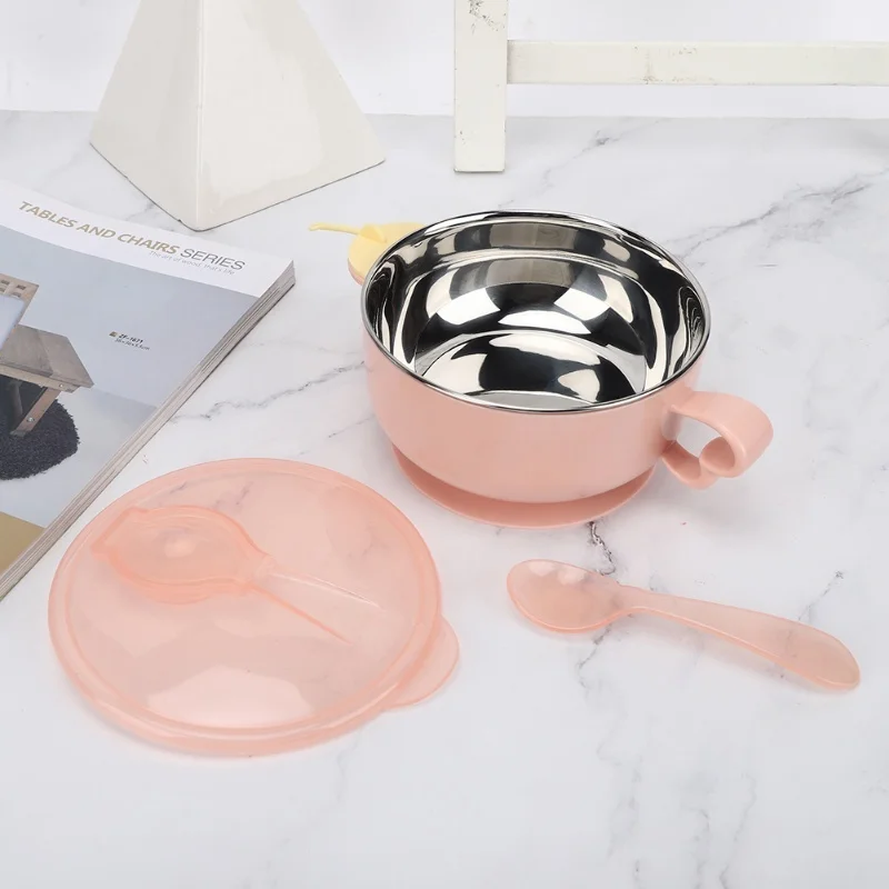 

Children Feeding Tableware Water Injection Heat Preservation Bowl Sucker Bowl
