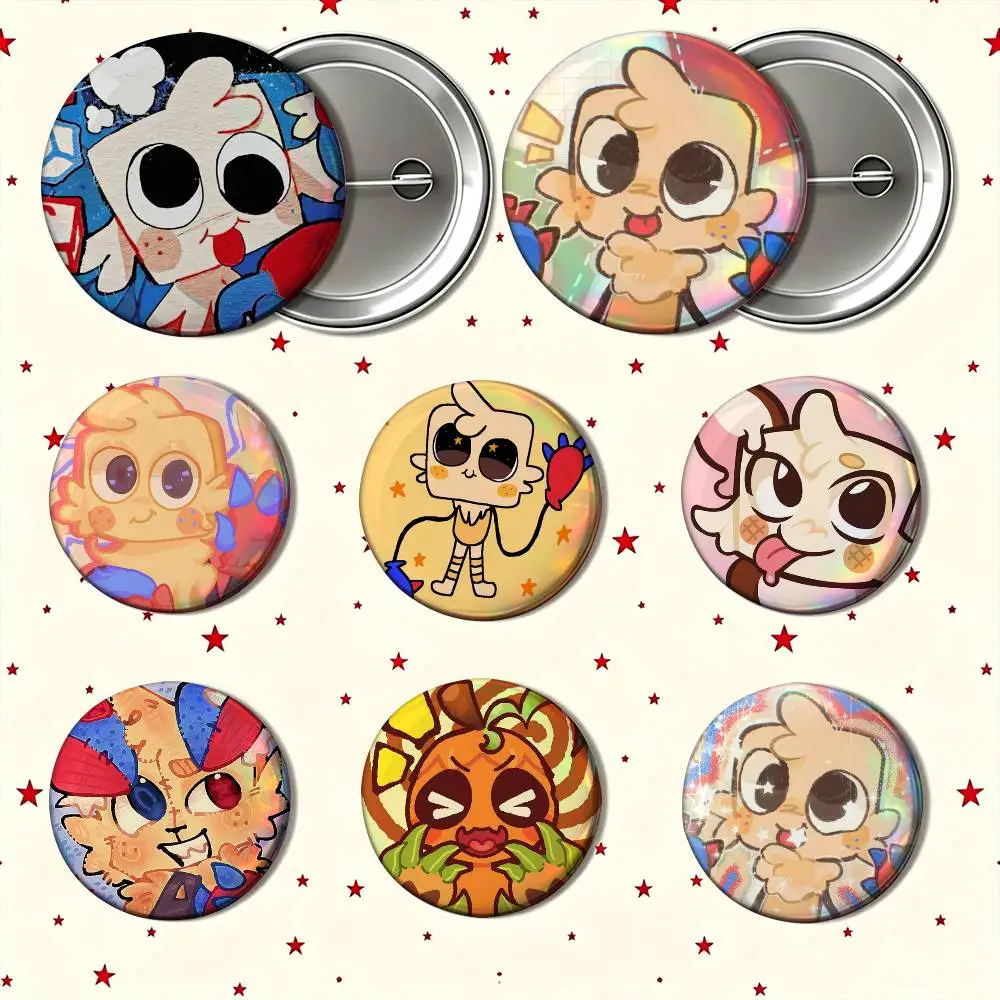 Cartoons Dandys World Goob Custom Enamel Pin Badges 25mm 32mm 44mm 58mm Backpack Hat Decor Toys Gifts