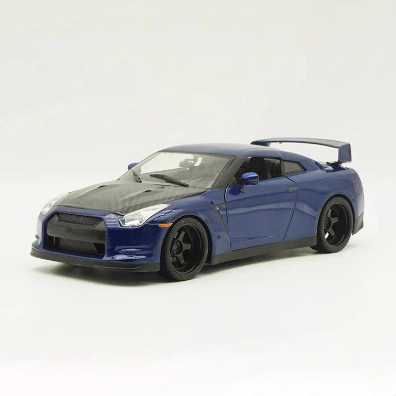 

Модель спортивного автомобиля JADA Diecast в масштабе 1:18 R35, готовый продукт, коллекция игрушек, подарок, демонстрация статической модели