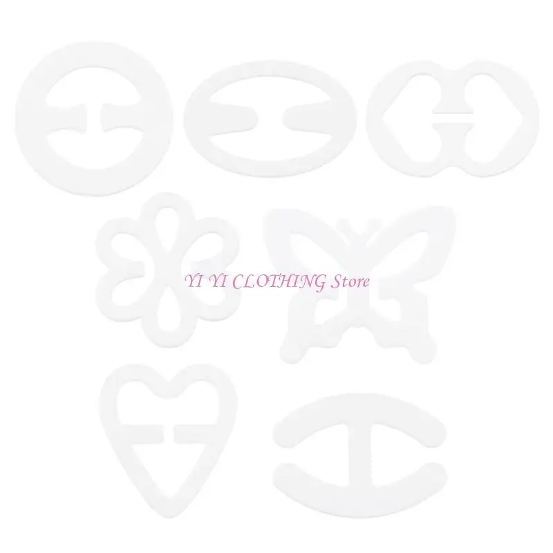 مقاطع حزام صدرية N5KF للاشتعال مشابك حزام حمالة الصدرية البلاستيكية #4