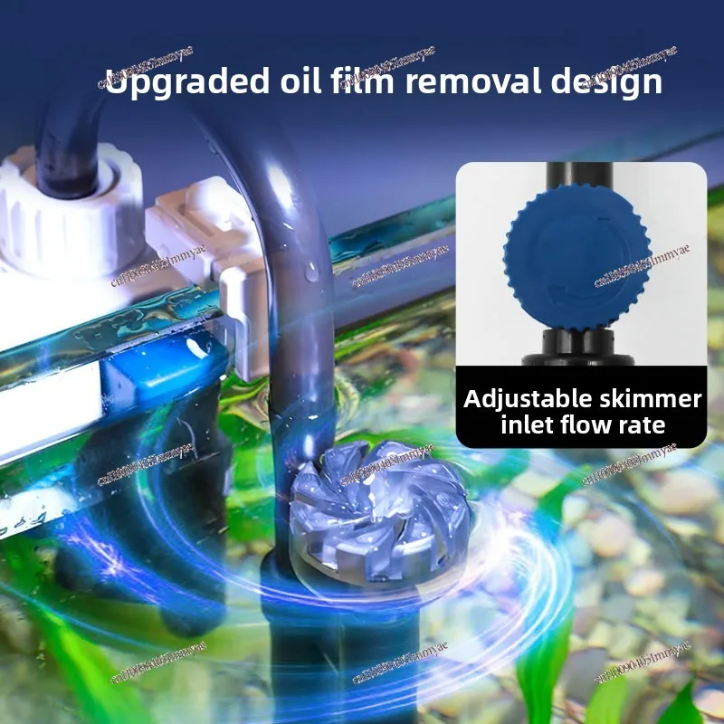 Wall-mounted bucket external small silent external water purification filtration circulation