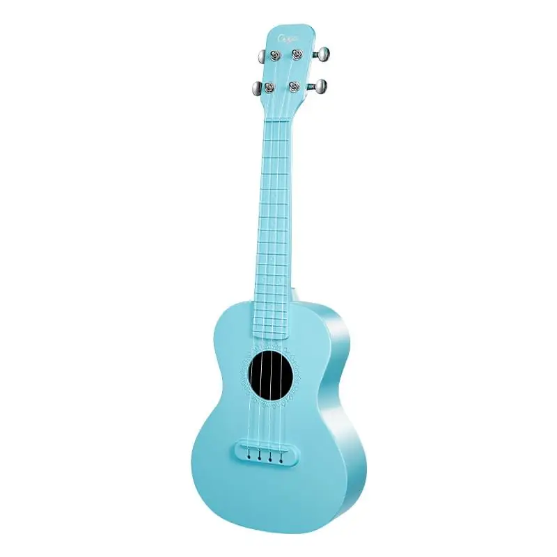 

customized china cheap ukelele Air-nova material 23inch integrated travel ukulele pink stringed instruments DIY