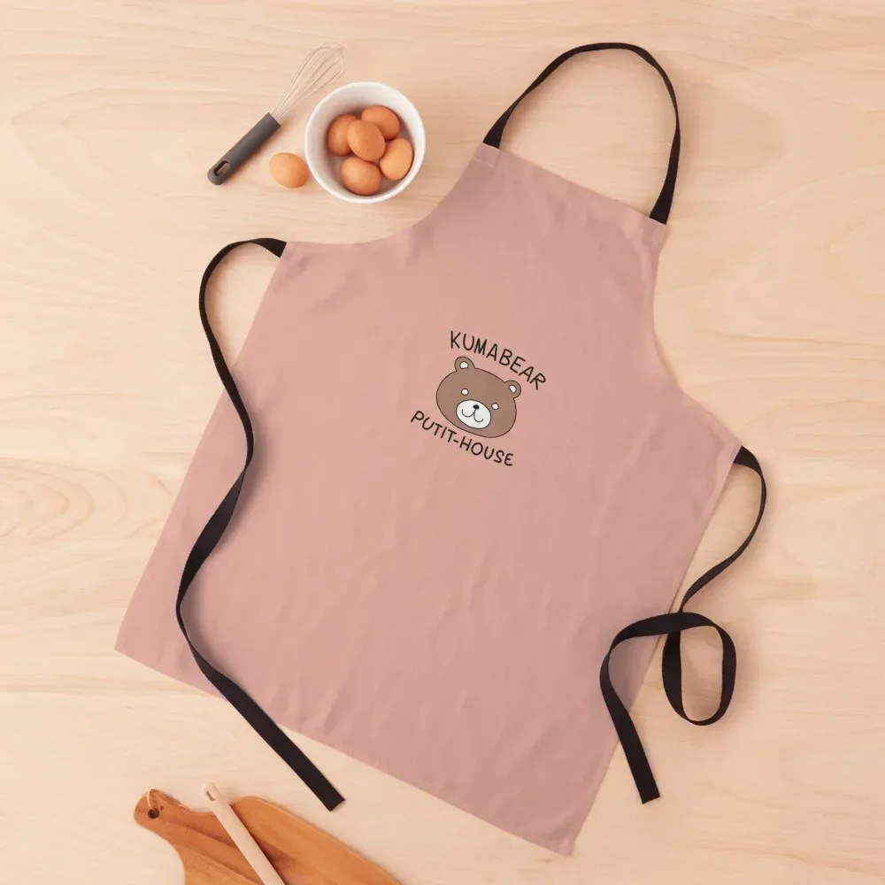 

Kumabear Putit-House Apron home women Camping Apron